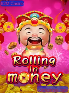 RollingInMoney: Descubra a emoção do 62M Casino